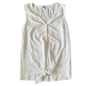 Green Envelope “Be Fierce” Sleeveless Top - Small